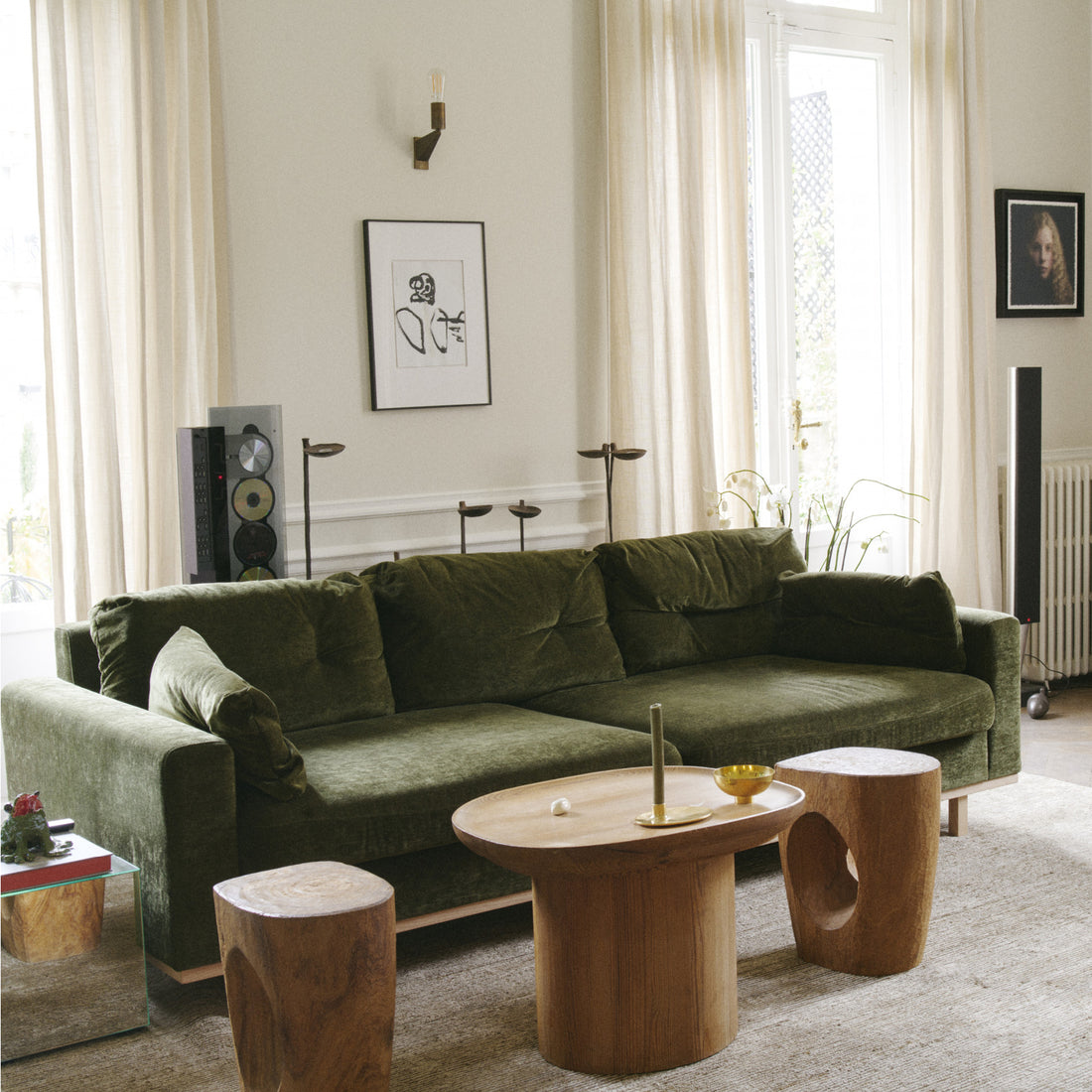 Cecilia Bonstrom home tour paris interiors atelier dore photos