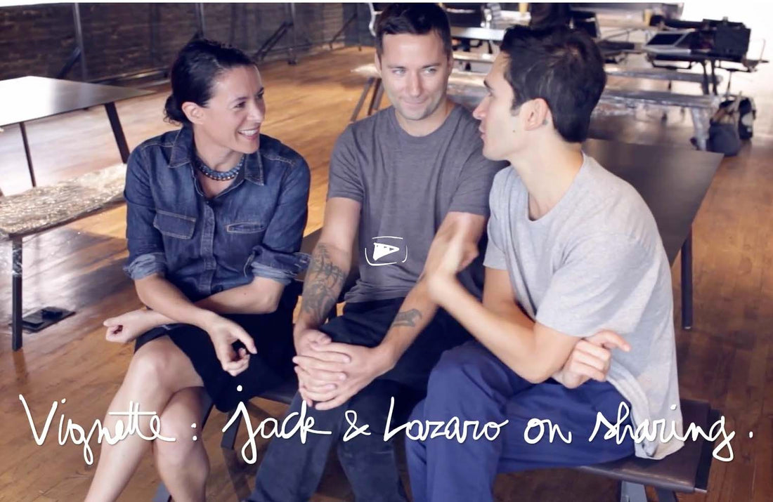 Vignette: Jack & Lazaro on sharing.