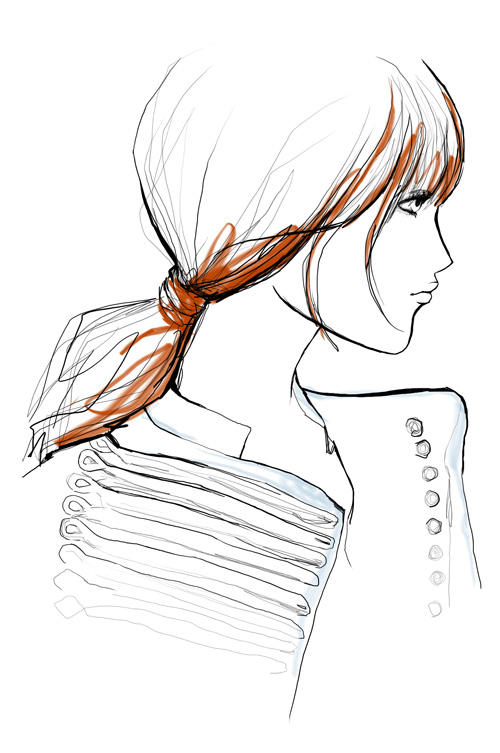 Balmain Illustration Image