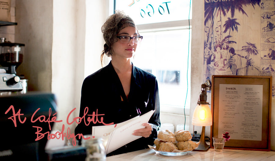 At Cafe Colette