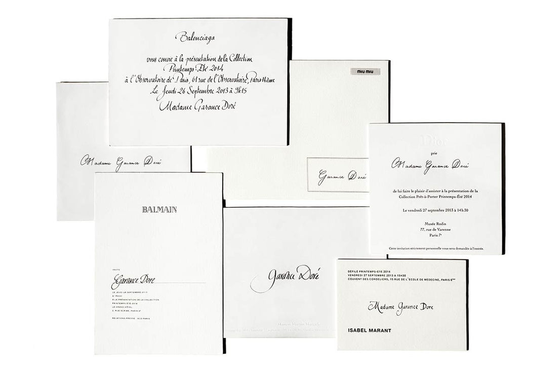 Fashion Week Invitation Photo