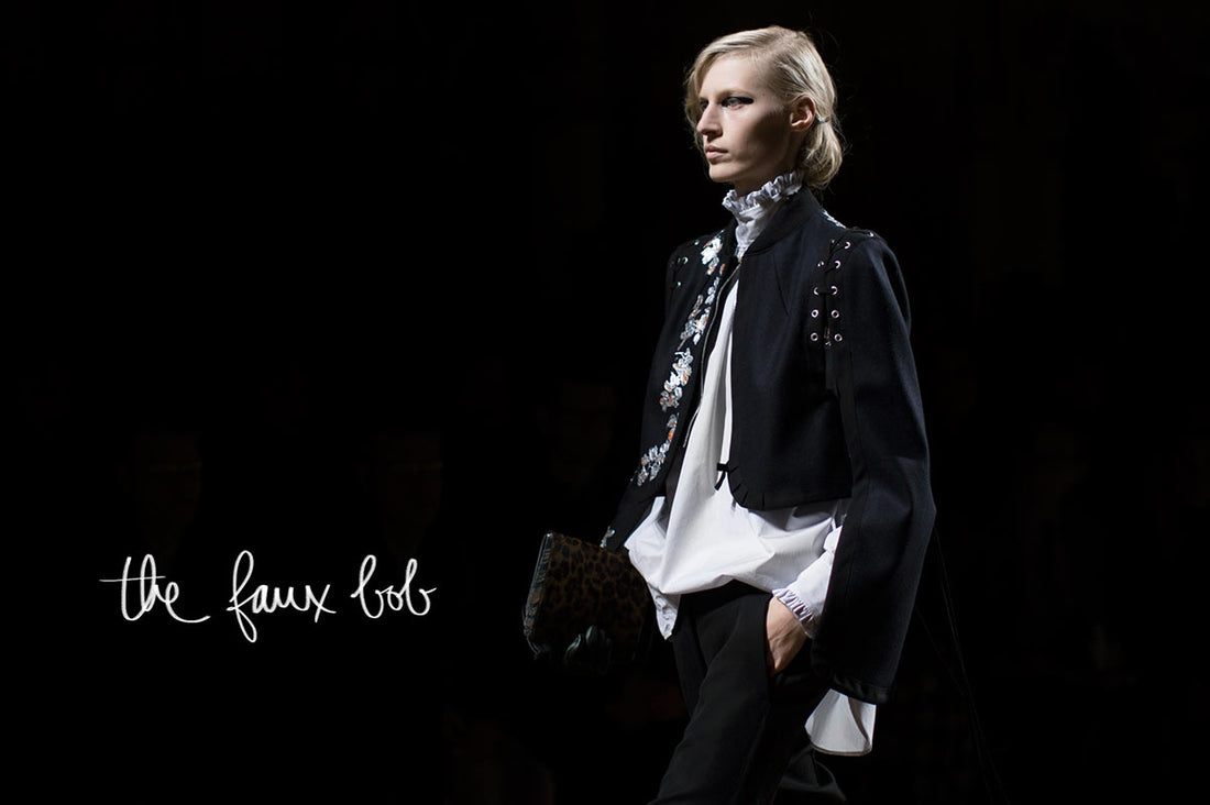 Dries Van Noten Faux Bob Fall 2014 Photo