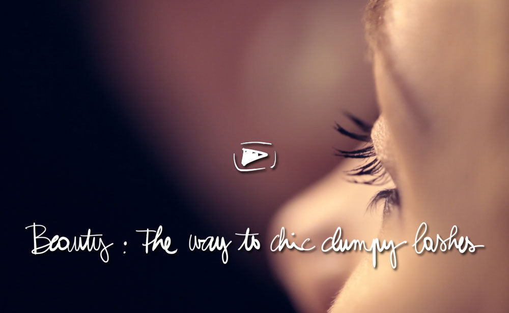 Pardon My French/Beauty: The way to chic clumpy lashes