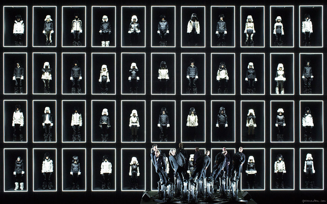 Moncler Pendulum Choir Fall 2014 Show Photo