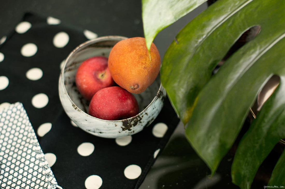 pears and polks dots photo