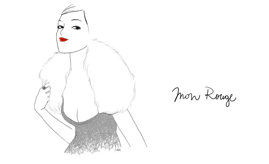 Rouge Lip Illustration Image