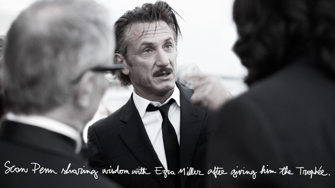 Sean Penn Ezra Miller Photo