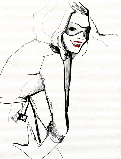 Vogue Ball Mask Illustration