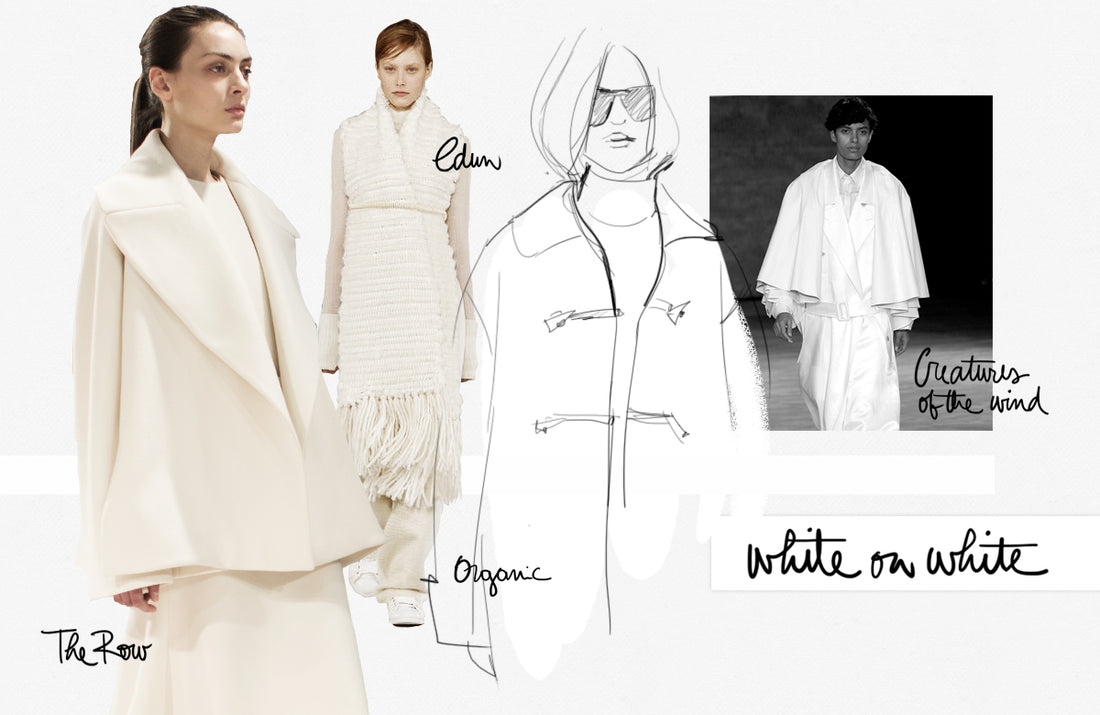 White on White new York fashion week Photo